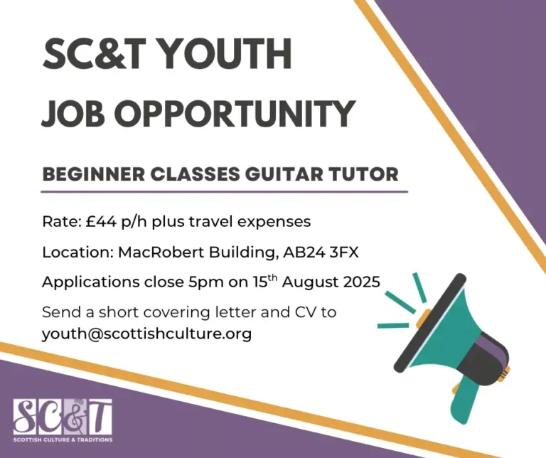 Job Opportunity - Guitar Tutor - SC&T Youth